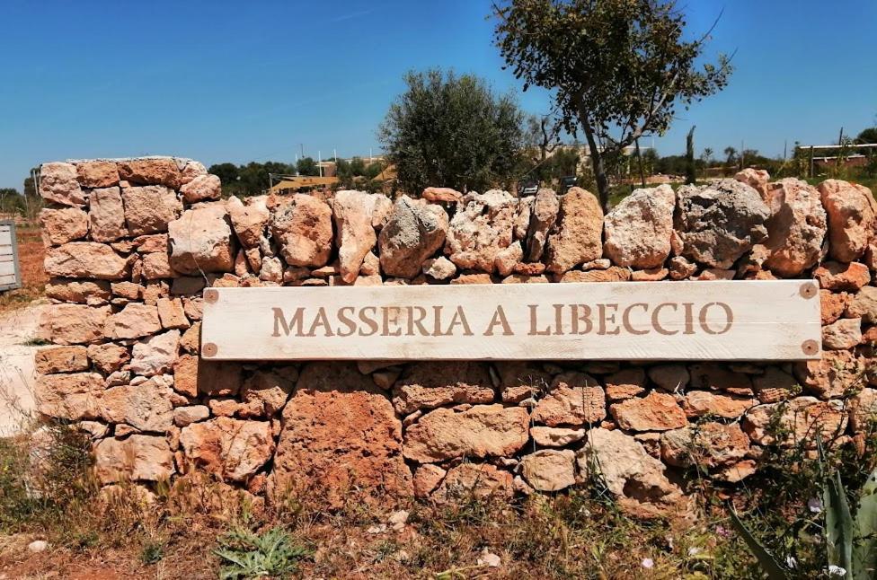 Masseria A Libeccio Maruggio Eksteriør billede